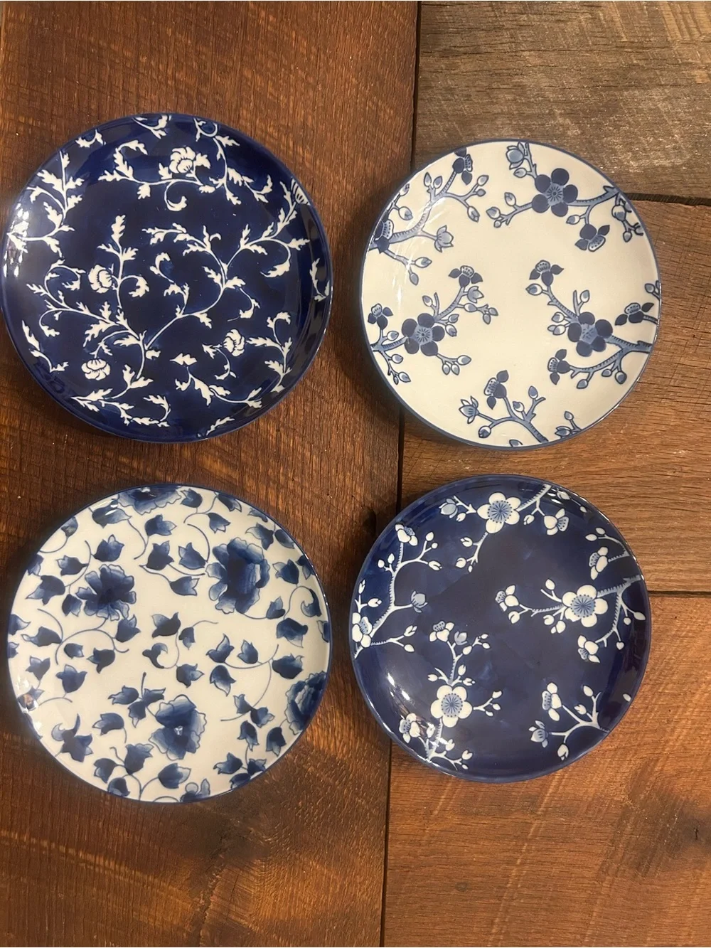 Set of 4 Williams Sonoma Japanese Garden 8